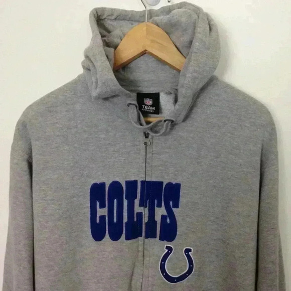 NFL Indianapolis Colts Men Hoodie M Zip Jacket - Picture 1 of 5